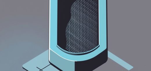 Ilustração isométrica de painel tecnológico azul, capa do artigo sobre o php2shell no PHP